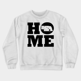 Nebraska and Hawai'i HOME Roots by Hawaii Nei All Day Crewneck Sweatshirt